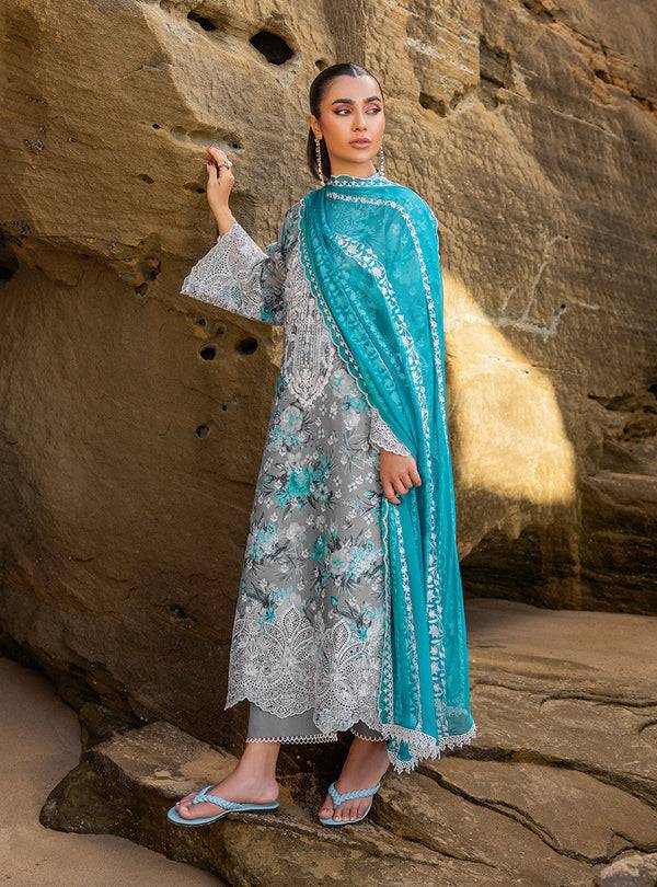 Zainab chottani | Luxury Chikankari 24 | LANA - 10B - Pakistani Designer Dress - by Zainab Chottani | Type: Luxury - 100% Original at Saira Sultan
