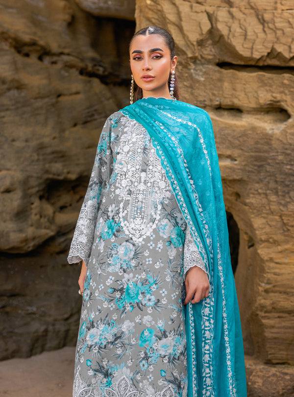 Zainab chottani | Luxury Chikankari 24 | LANA - 10B - Pakistani Designer Dress - by Zainab Chottani | Type: Luxury - 100% Original at Saira Sultan
