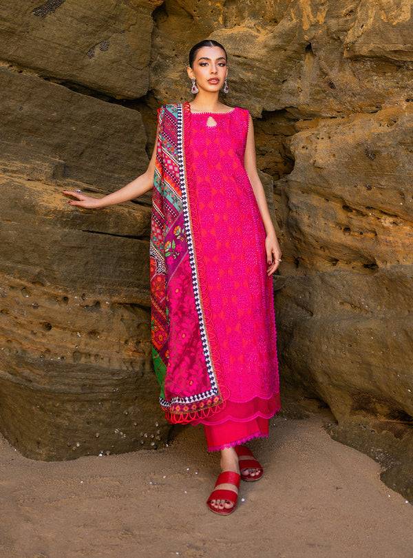 Zainab chottani | Luxury Chikankari 24 | LAALI - 6B - Pakistani Designer Dress - by Zainab Chottani | Type: Luxury - 100% Original at Saira Sultan