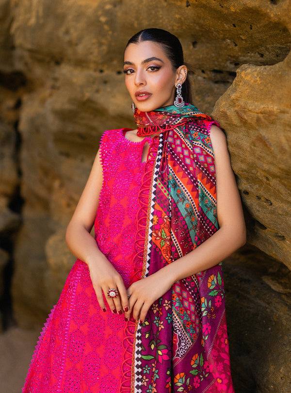 Zainab chottani | Luxury Chikankari 24 | LAALI - 6B - Pakistani Designer Dress - by Zainab Chottani | Type: Luxury - 100% Original at Saira Sultan