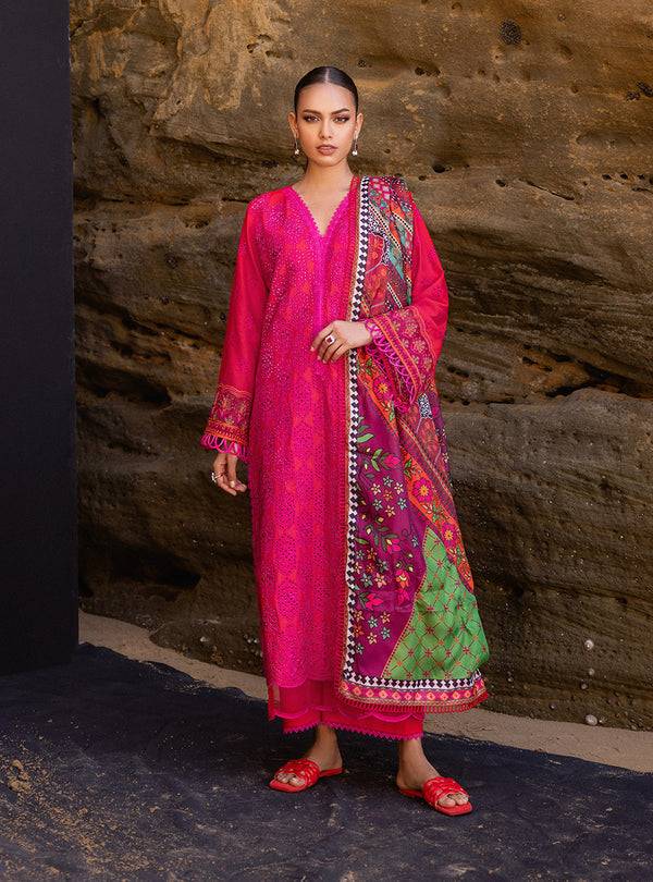 Zainab chottani | Luxury Chikankari 24 | LAALI - 6B - Pakistani Designer Dress - by Zainab Chottani | Type: Luxury - 100% Original at Saira Sultan