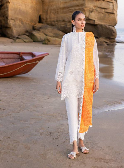 Zainab chottani | Luxury Chikankari 24 | CHUNARI - 3B - Pakistani Designer Dress - by Zainab Chottani | Type: Luxury - 100% Original at Saira Sultan