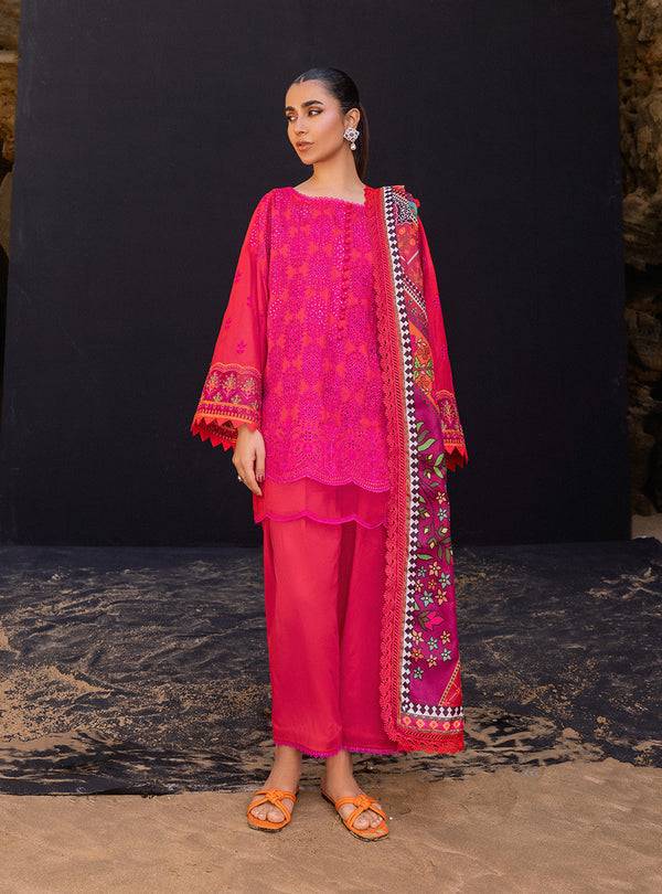 Zainab chottani | Luxury Chikankari 24 | LAALI - 6B - Pakistani Designer Dress - by Zainab Chottani | Type: Luxury - 100% Original at Saira Sultan