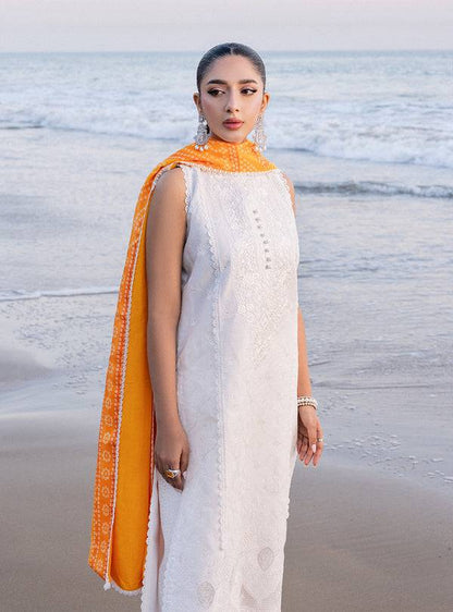 Zainab chottani | Luxury Chikankari 24 | CHUNARI - 3B - Pakistani Designer Dress - by Zainab Chottani | Type: Luxury - 100% Original at Saira Sultan