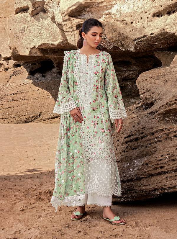 Zainab chottani | Luxury Chikankari 24 | ESME - 9A - Pakistani Designer Dress - by Zainab Chottani | Type: Luxury - 100% Original at Saira Sultan