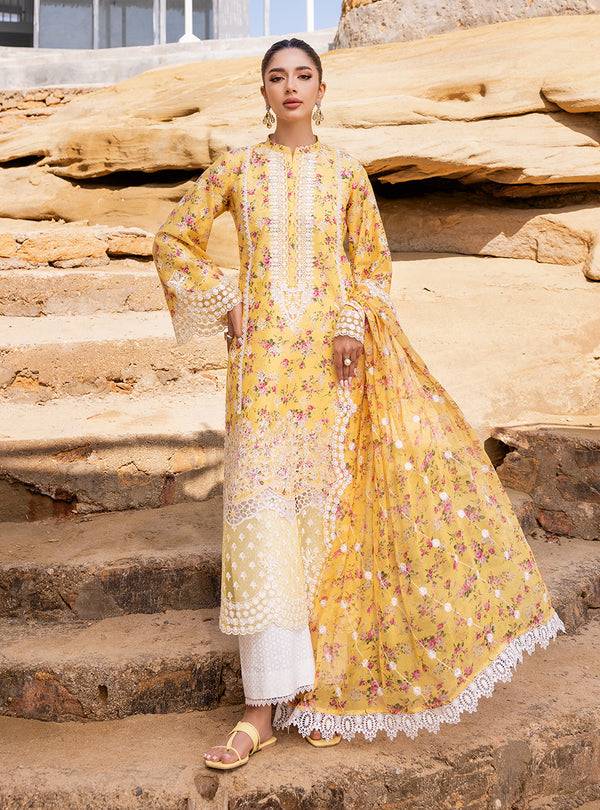 Zainab chottani | Luxury Chikankari 24 | ESME - 9B - Pakistani Designer Dress - by Zainab Chottani | Type: Luxury - 100% Original at Saira Sultan