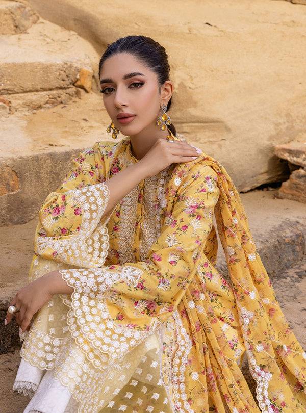 Zainab chottani | Luxury Chikankari 24 | ESME - 9B - Pakistani Designer Dress - by Zainab Chottani | Type: Luxury - 100% Original at Saira Sultan
