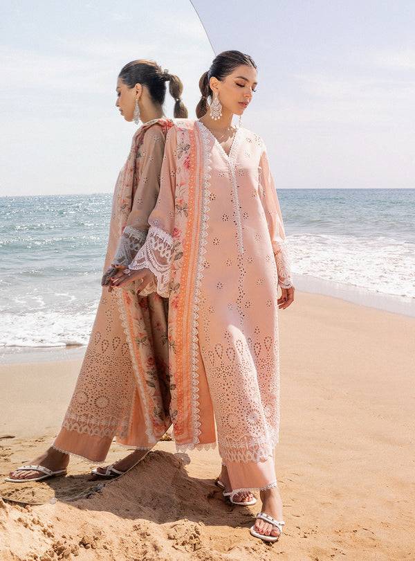 Zainab chottani | Luxury Chikankari 24 | NORA - 2A - Pakistani Designer Dress - by Zainab Chottani | Type: Luxury - 100% Original at Saira Sultan