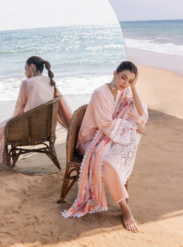 Zainab chottani | Luxury Chikankari 24 | NORA - 2A - Pakistani Designer Dress - by Zainab Chottani | Type: Luxury - 100% Original at Saira Sultan