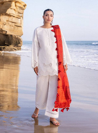 Zainab chottani | Luxury Chikankari 24 | CHUNARI - 3A - Pakistani Designer Dress - by Zainab Chottani | Type: Luxury - 100% Original at Saira Sultan