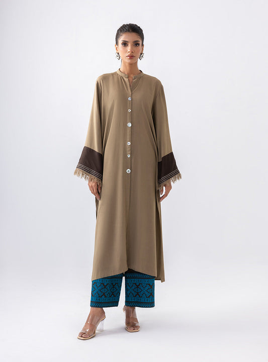 Zainab Chottani | Aara Casual Pret | Rusty Rave XS Coffee Ecovero Viscose