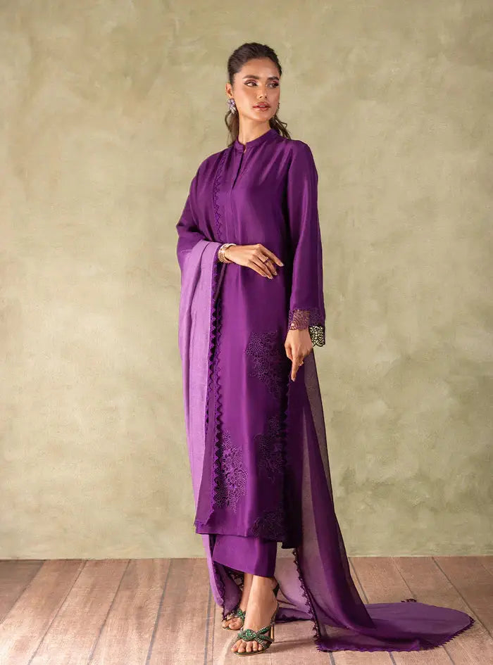 Zainab Chottani | Eid Edit 24 | ENCHANTING AMETHYST - Pakistani Designer Dress - by Zainab Chottani | Type: Formal - 100% Original at Saira Sultan