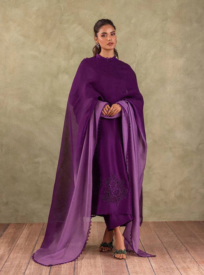 Zainab Chottani | Eid Edit 24 | ENCHANTING AMETHYST - Pakistani Designer Dress - by Zainab Chottani | Type: Formal - 100% Original at Saira Sultan