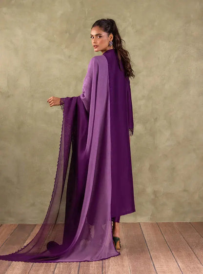 Zainab Chottani | Eid Edit 24 | ENCHANTING AMETHYST - Pakistani Designer Dress - by Zainab Chottani | Type: Formal - 100% Original at Saira Sultan