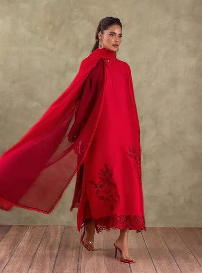 Zainab Chottani | Eid Edit 24 | Scarlet Rose - Pakistani Designer Dress - by Zainab Chottani | Type: Formal - 100% Original at Saira Sultan