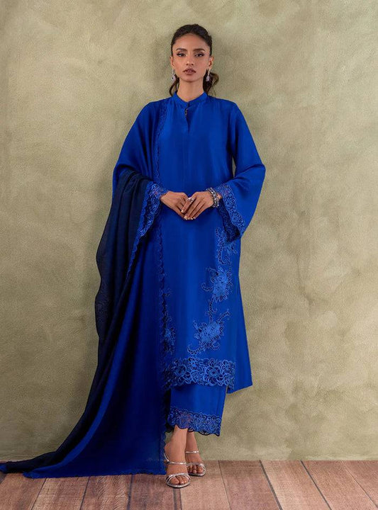 Zainab Chottani | Eid Edit 24 | Blue Diamond - Pakistani Designer Dress - by Zainab Chottani | Type: Formal - 100% Original at Saira Sultan