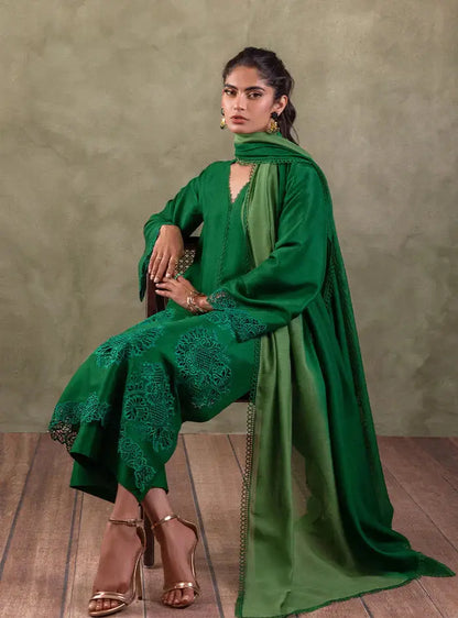 Zainab Chottani | Eid Edit 24 | Royal Jade - Pakistani Designer Dress - by Zainab Chottani | Type: Formal - 100% Original at Saira Sultan
