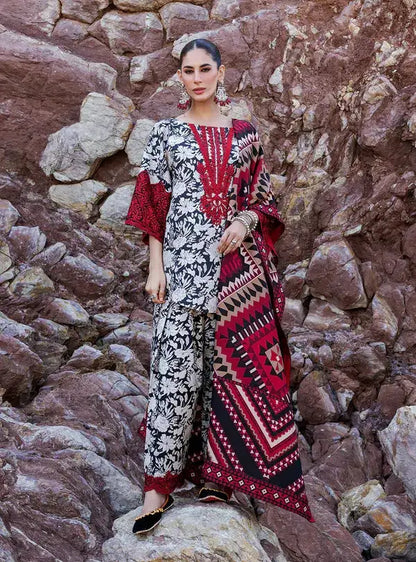 Zainab Chottani | Winter Shawls | Asna - Pakistani Designer Dress - by Zainab Chottani | Type: Luxury - 100% Original at Saira Sultan