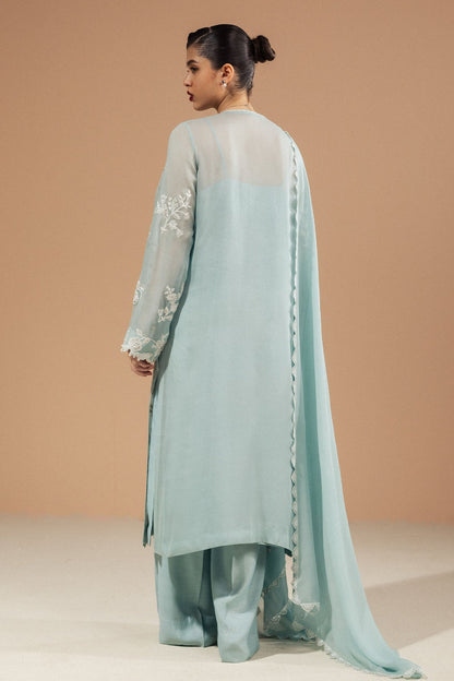 Zara Shahjahan | Festive Wear 25 | ZR25F0230 S Mint Georgette chiffon