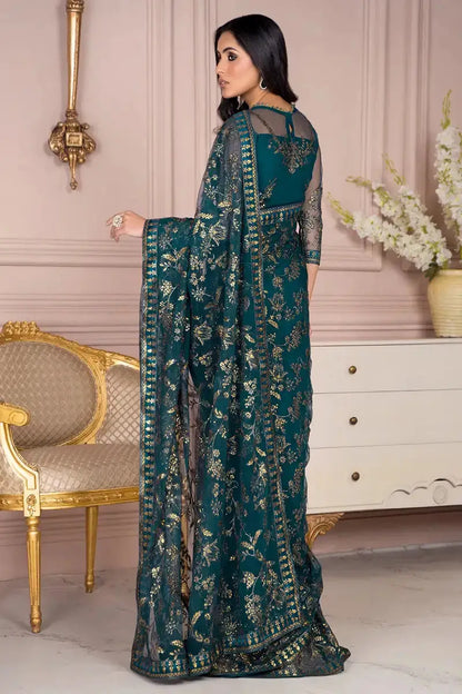 Zarif | Afreen Formals | ZA 01 EVERGREEN - Pakistani Designer Dress - by Zarif | Type: Formal - 100% Original at Saira Sultan