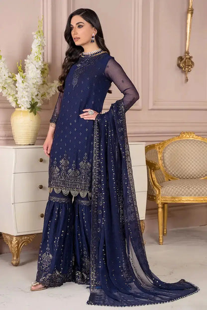 Zarif | Afreen Formals | ZA 05 ADMIRAL - Pakistani Designer Dress - by Zarif | Type: Formal - 100% Original at Saira Sultan
