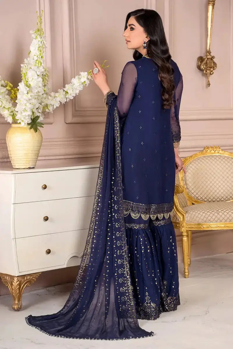 Zarif | Afreen Formals | ZA 05 ADMIRAL - Pakistani Designer Dress - by Zarif | Type: Formal - 100% Original at Saira Sultan