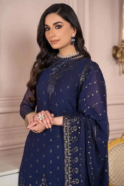 Zarif | Afreen Formals | ZA 05 ADMIRAL - Pakistani Designer Dress - by Zarif | Type: Formal - 100% Original at Saira Sultan