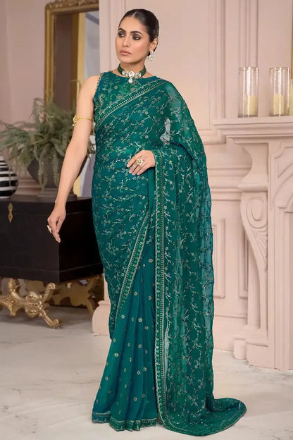 Zarif | Afreen Formals | ZA 07 TROPICAL - Pakistani Designer Dress - by Zarif | Type: Formal - 100% Original at Saira Sultan