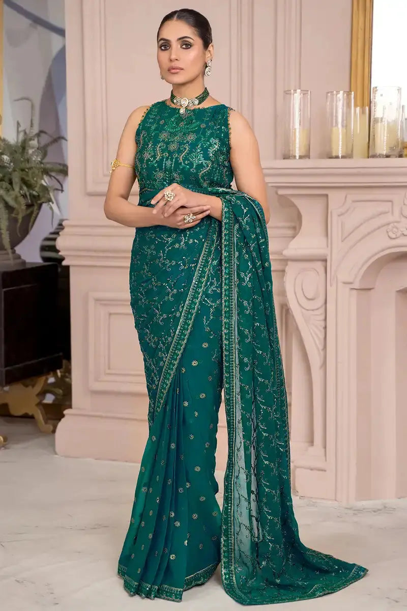 Zarif | Afreen Formals | ZA 07 TROPICAL - Pakistani Designer Dress - by Zarif | Type: Formal - 100% Original at Saira Sultan