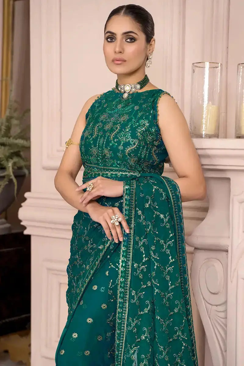 Zarif | Afreen Formals | ZA 07 TROPICAL - Pakistani Designer Dress - by Zarif | Type: Formal - 100% Original at Saira Sultan