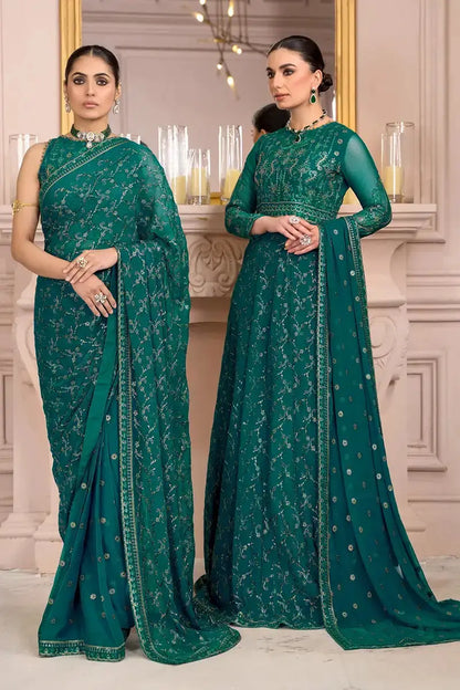 Zarif | Afreen Formals | ZA 07 TROPICAL - Pakistani Designer Dress - by Zarif | Type: Formal - 100% Original at Saira Sultan