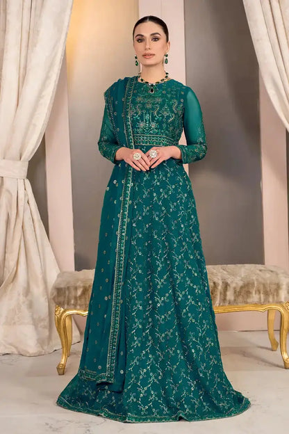 Zarif | Afreen Formals | ZA 07 TROPICAL - Pakistani Designer Dress - by Zarif | Type: Formal - 100% Original at Saira Sultan
