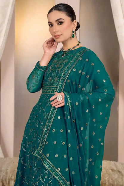 Zarif | Afreen Formals | ZA 07 TROPICAL - Pakistani Designer Dress - by Zarif | Type: Formal - 100% Original at Saira Sultan