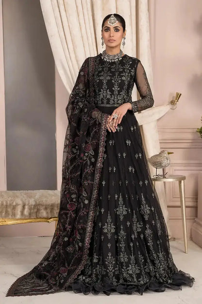 Zarif | Afreen Formals | ZA 03 BLACK AFFAIR - Pakistani Designer Dress - by Zarif | Type: Formal - 100% Original at Saira Sultan