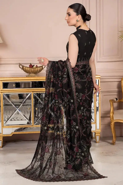 Zarif | Afreen Formals | ZA 03 BLACK AFFAIR - Pakistani Designer Dress - by Zarif | Type: Formal - 100% Original at Saira Sultan