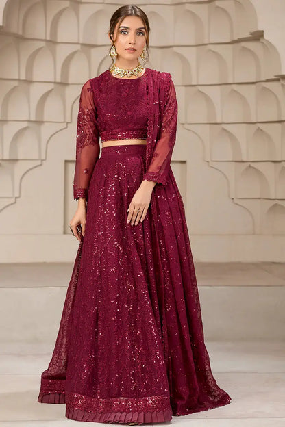 Zarif | Falak Formals | ZF 07 BERRIA - Pakistani Designer Dress - by Zarif | Type: Formal - 100% Original at Saira Sultan