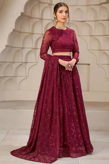 Zarif | Falak Formals | ZF 07 BERRIA - Pakistani Designer Dress - by Zarif | Type: Formal - 100% Original at Saira Sultan