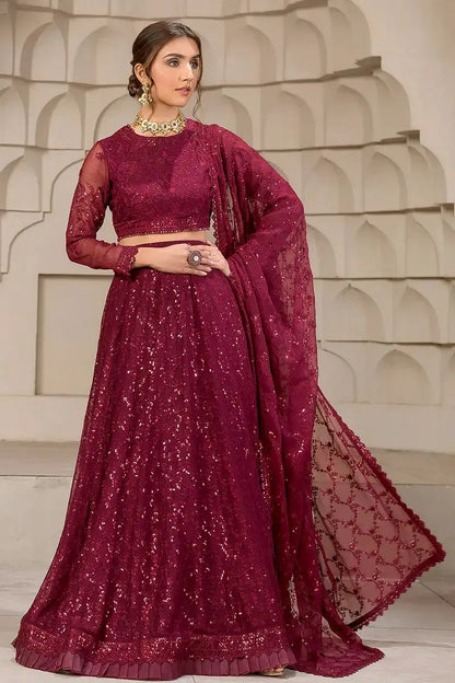 Zarif | Falak Formals | ZF 07 BERRIA - Pakistani Designer Dress - by Zarif | Type: Formal - 100% Original at Saira Sultan