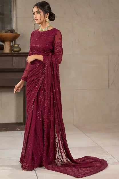 Zarif | Falak Formals | ZF 07 BERRIA - Pakistani Designer Dress - by Zarif | Type: Formal - 100% Original at Saira Sultan