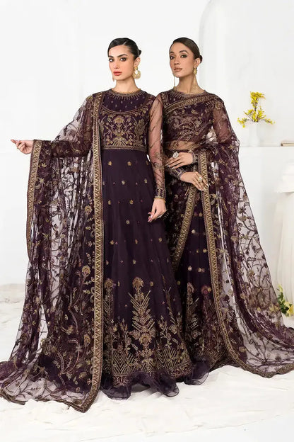 Zarif | LA CELESTE LUXURY Formals | ZLC 06 LAVENDER - Pakistani Designer Dress - by Zarif | Type: Formal - 100% Original at Saira Sultan