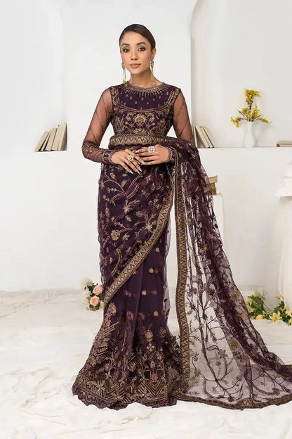 Zarif | LA CELESTE LUXURY Formals | ZLC 06 LAVENDER - Pakistani Designer Dress - by Zarif | Type: Formal - 100% Original at Saira Sultan