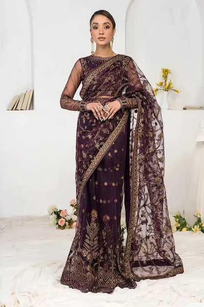Zarif | LA CELESTE LUXURY Formals | ZLC 06 LAVENDER - Pakistani Designer Dress - by Zarif | Type: Formal - 100% Original at Saira Sultan