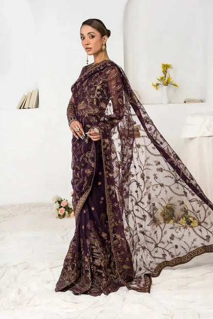 Zarif | LA CELESTE LUXURY Formals | ZLC 06 LAVENDER - Pakistani Designer Dress - by Zarif | Type: Formal - 100% Original at Saira Sultan