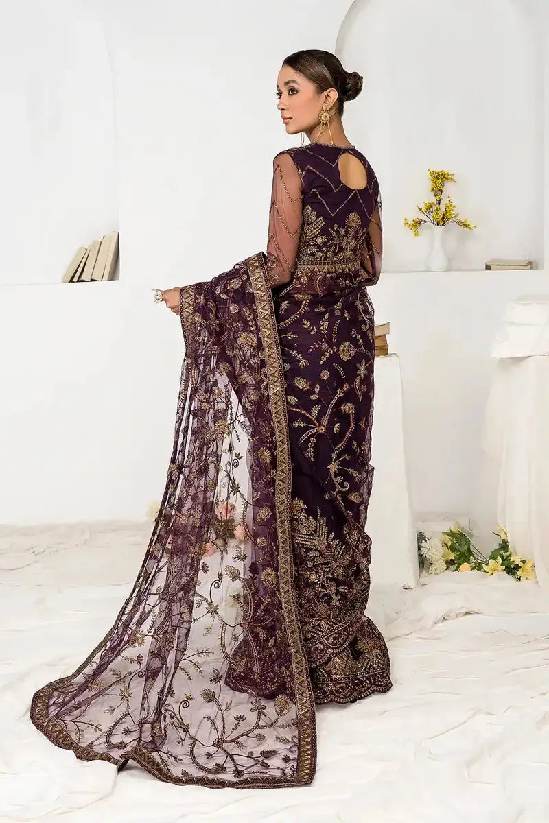 Zarif | LA CELESTE LUXURY Formals | ZLC 06 LAVENDER - Pakistani Designer Dress - by Zarif | Type: Formal - 100% Original at Saira Sultan