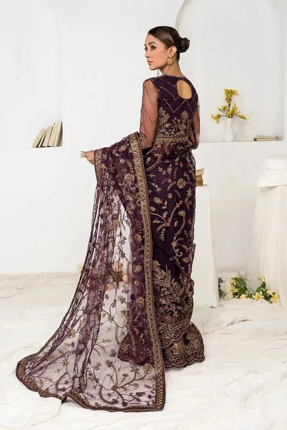 Zarif | LA CELESTE LUXURY Formals | ZLC 06 LAVENDER - Pakistani Designer Dress - by Zarif | Type: Formal - 100% Original at Saira Sultan
