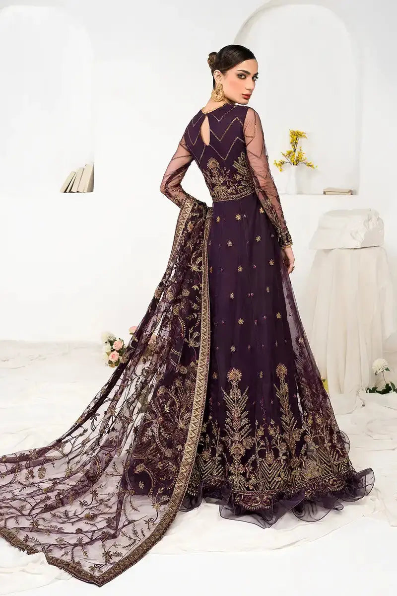 Zarif | LA CELESTE LUXURY Formals | ZLC 06 LAVENDER - Pakistani Designer Dress - by Zarif | Type: Formal - 100% Original at Saira Sultan