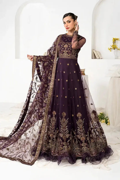 Zarif | LA CELESTE LUXURY Formals | ZLC 06 LAVENDER - Pakistani Designer Dress - by Zarif | Type: Formal - 100% Original at Saira Sultan