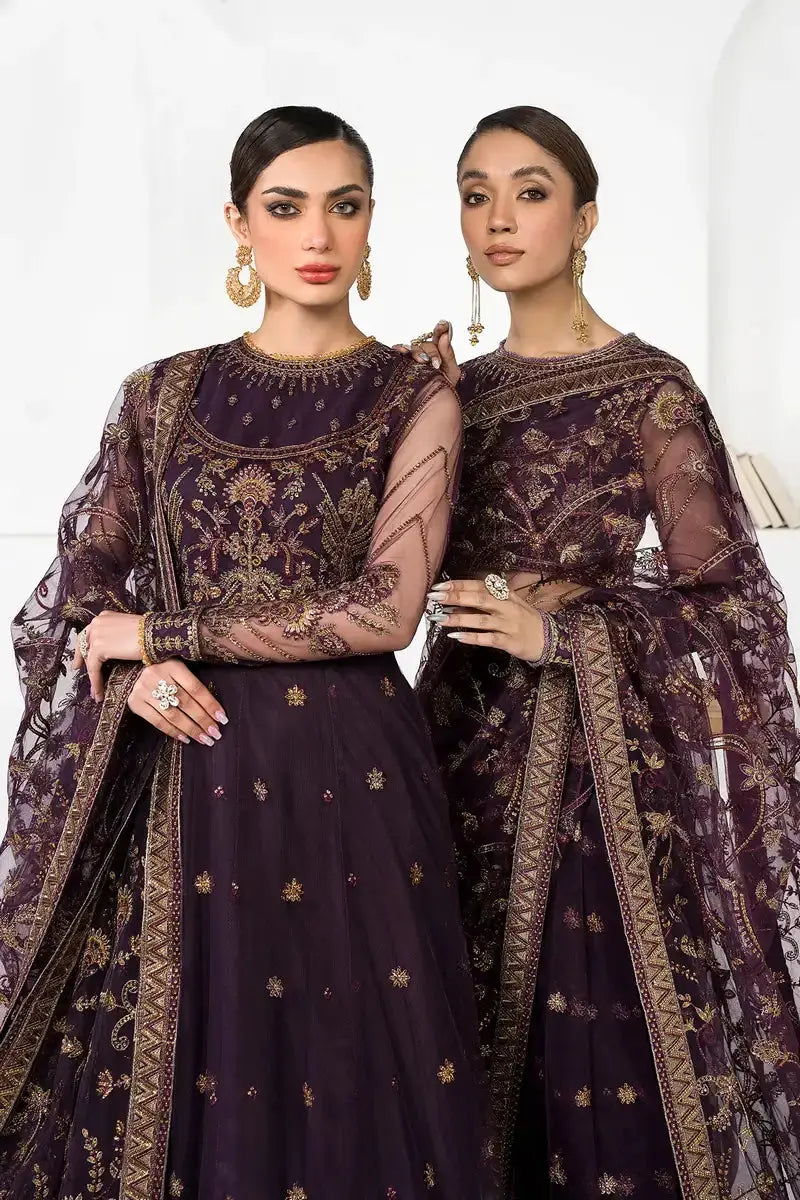 Zarif | LA CELESTE LUXURY Formals | ZLC 06 LAVENDER - Pakistani Designer Dress - by Zarif | Type: Formal - 100% Original at Saira Sultan