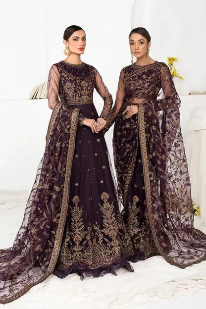 Zarif | LA CELESTE LUXURY Formals | ZLC 06 LAVENDER - Pakistani Designer Dress - by Zarif | Type: Formal - 100% Original at Saira Sultan