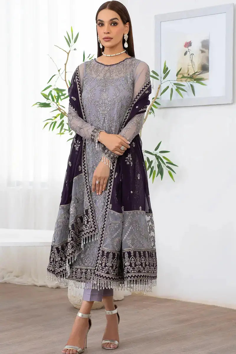 Zarif | Meeral Formals | ZLM 08 AYMEL - Pakistani Designer Dress - by Zarif | Type: Formal - 100% Original at Saira Sultan